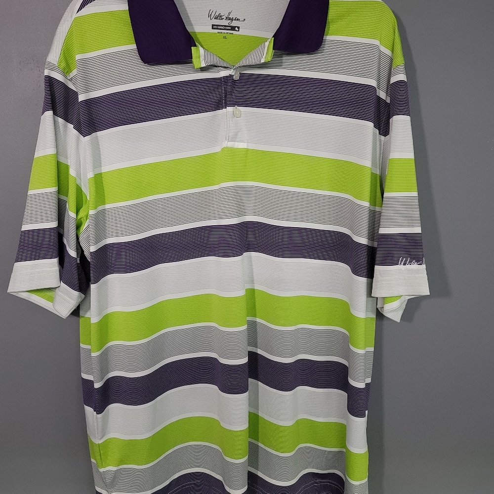 Men's Walter Hagen golf hydro-dri 3 button polo